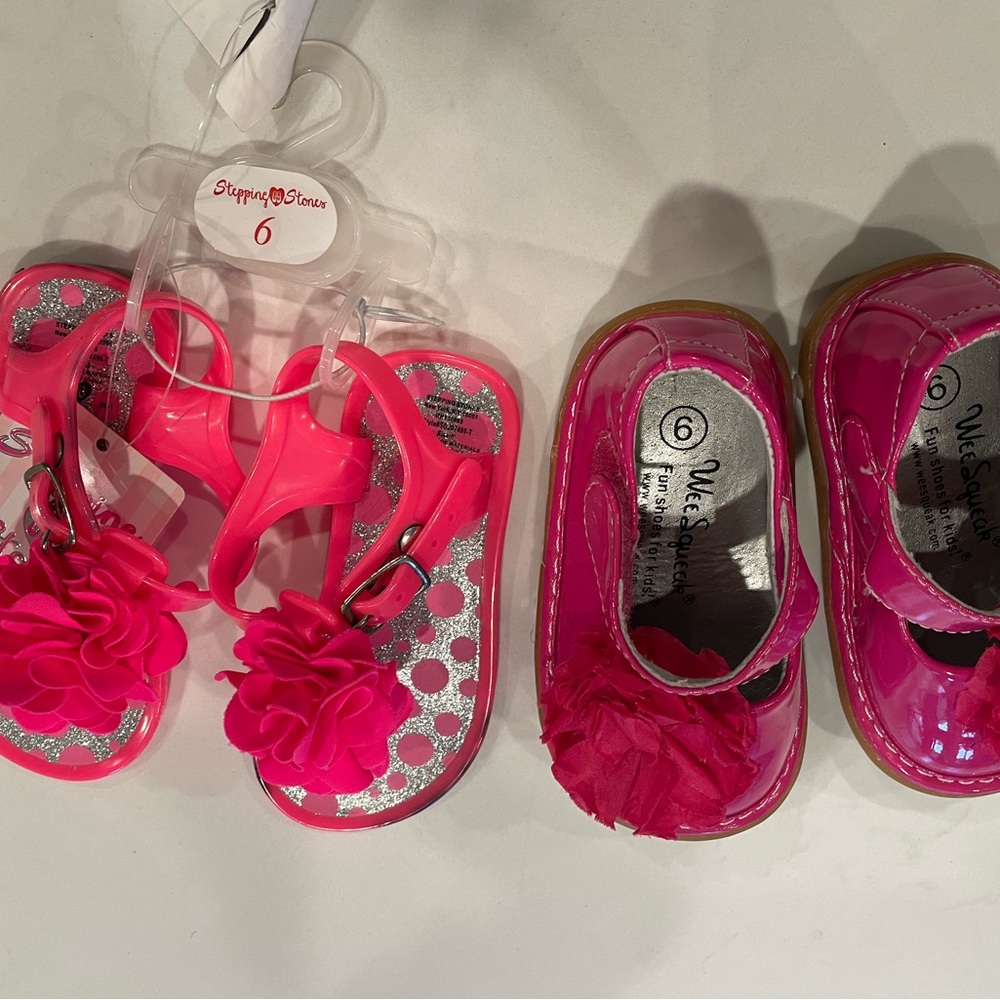 Two pairs of shoes for your baby girl